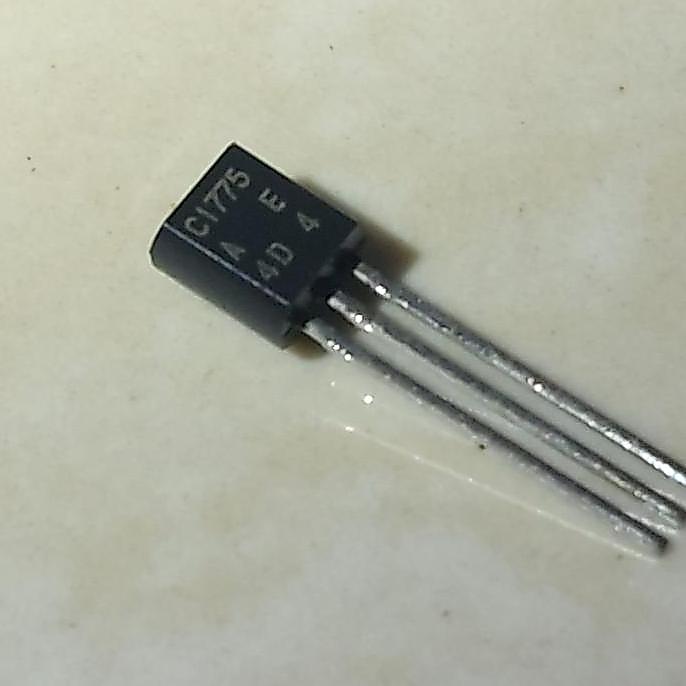 C1775 TO-92 2SC1775A-E 2SC1775 NPN TRANSISTOR AMPLIFIER AUDIO 2SC 1775 C1775A PARTS 90V 0.3W LOW NOI