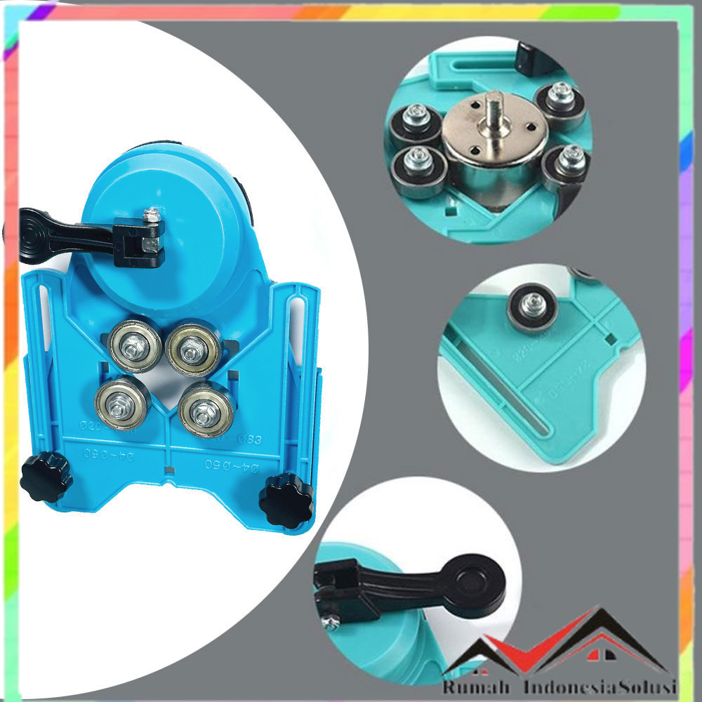 

- Alloet Pelubang Ceramic Drill Bit Glass Hole Locator 4-83mm - A2001 -