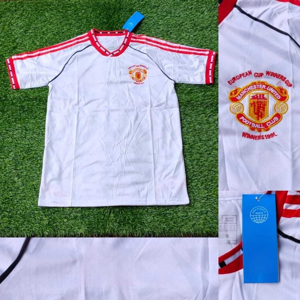(RETRO) JERSEY RETRO VINTAGE MU AWAY 90/91 GRADE ORI CLASSIC
