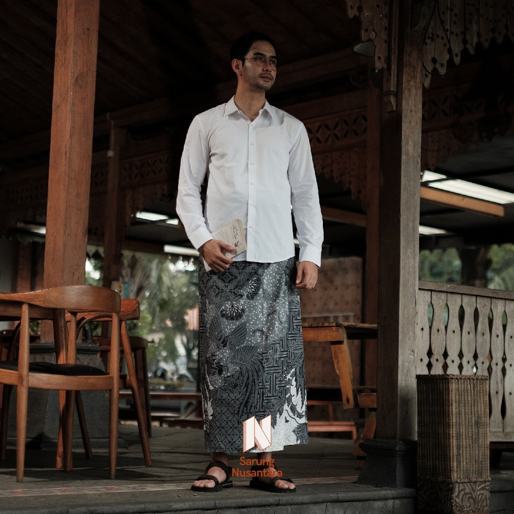 Sarung Nusantara Motif Mahija Sarung Batik Pria Premium