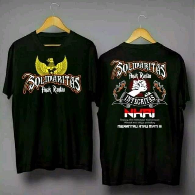 D&G CLOTH Kaos distro rantau solidaritas NKRI kaos unisex bisa cod BAYAR DI TEMPAT
