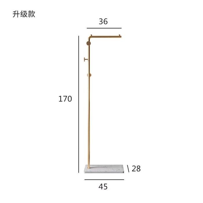 

Stand Hanger Baju Minimalis - ShapedGold Pth