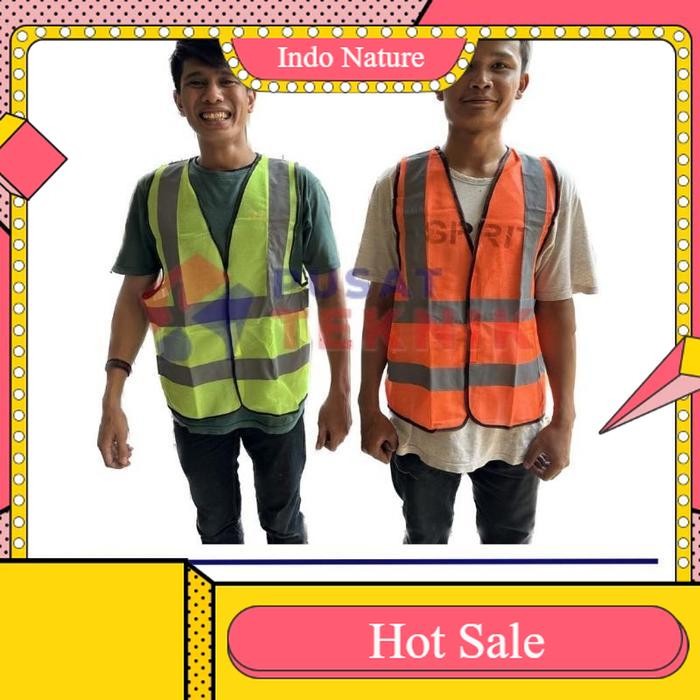 【I_NATURE】BISA COD ROMPI PROYEK POLYESTER ROMPI SAFETY PROYEK 2 LINE