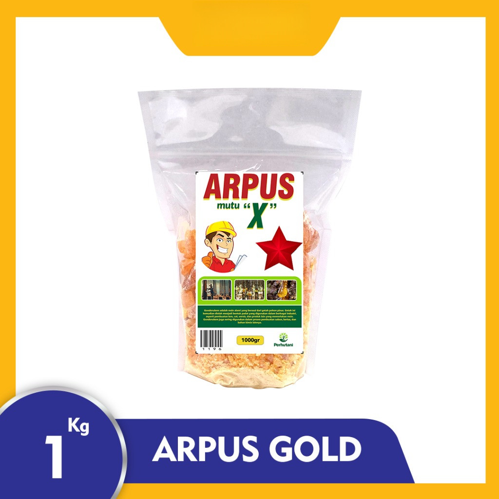 Arpus / Gondorukem / Siongka / Getah Damar 1KG