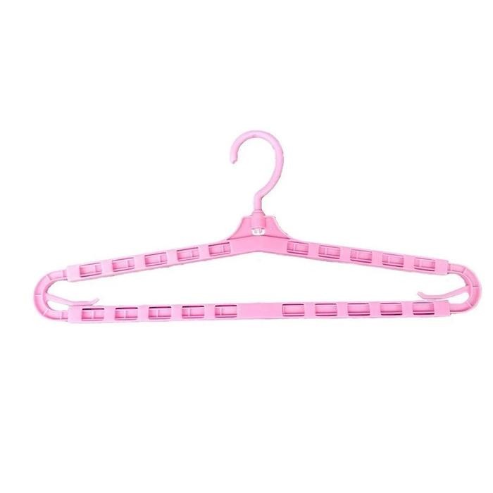Gantungan Baju 1pcs Hanger Pakaian Gantungan Tarik Panjang Pendek Extended Extend Lebar Panjang Retr