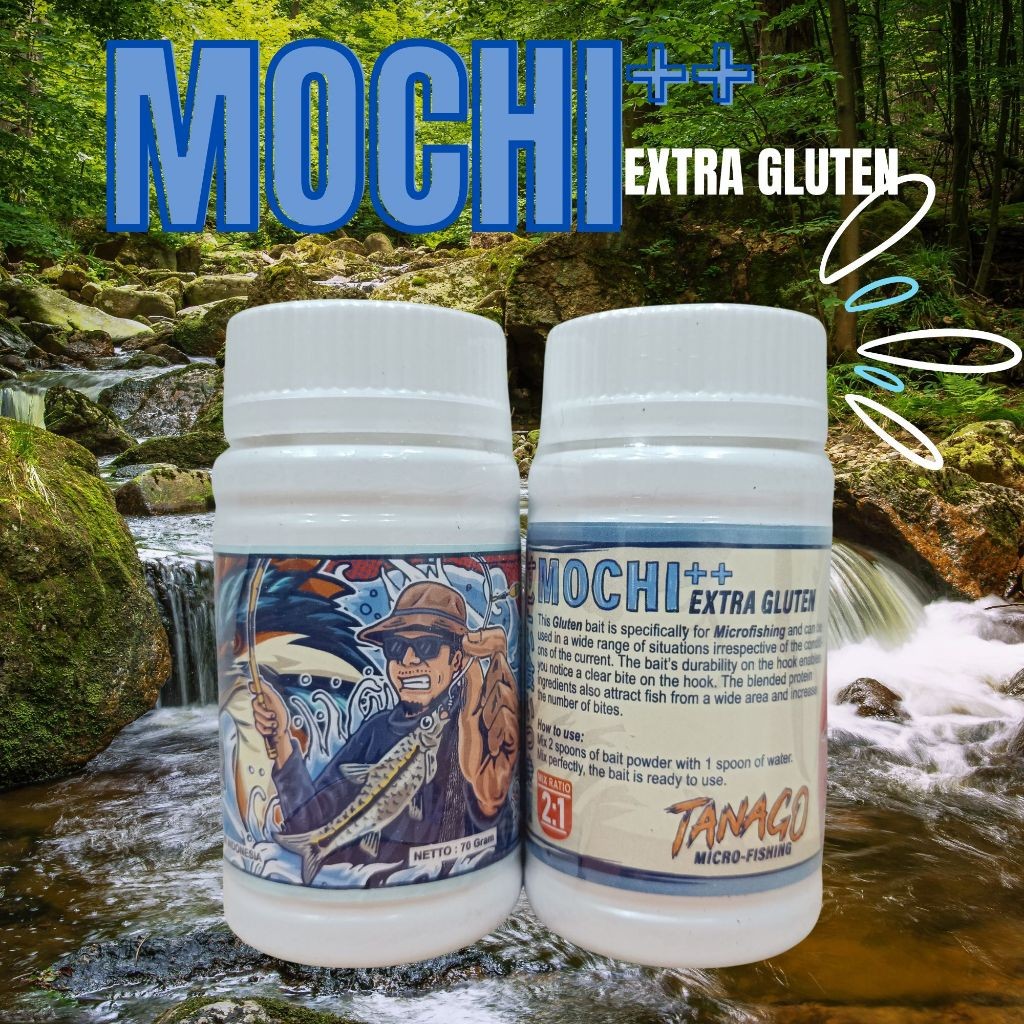 UMPAN TANAGO MOCHI ++ EXTRA GLUTEN UMPAN TANAGO MICRO FISHING
