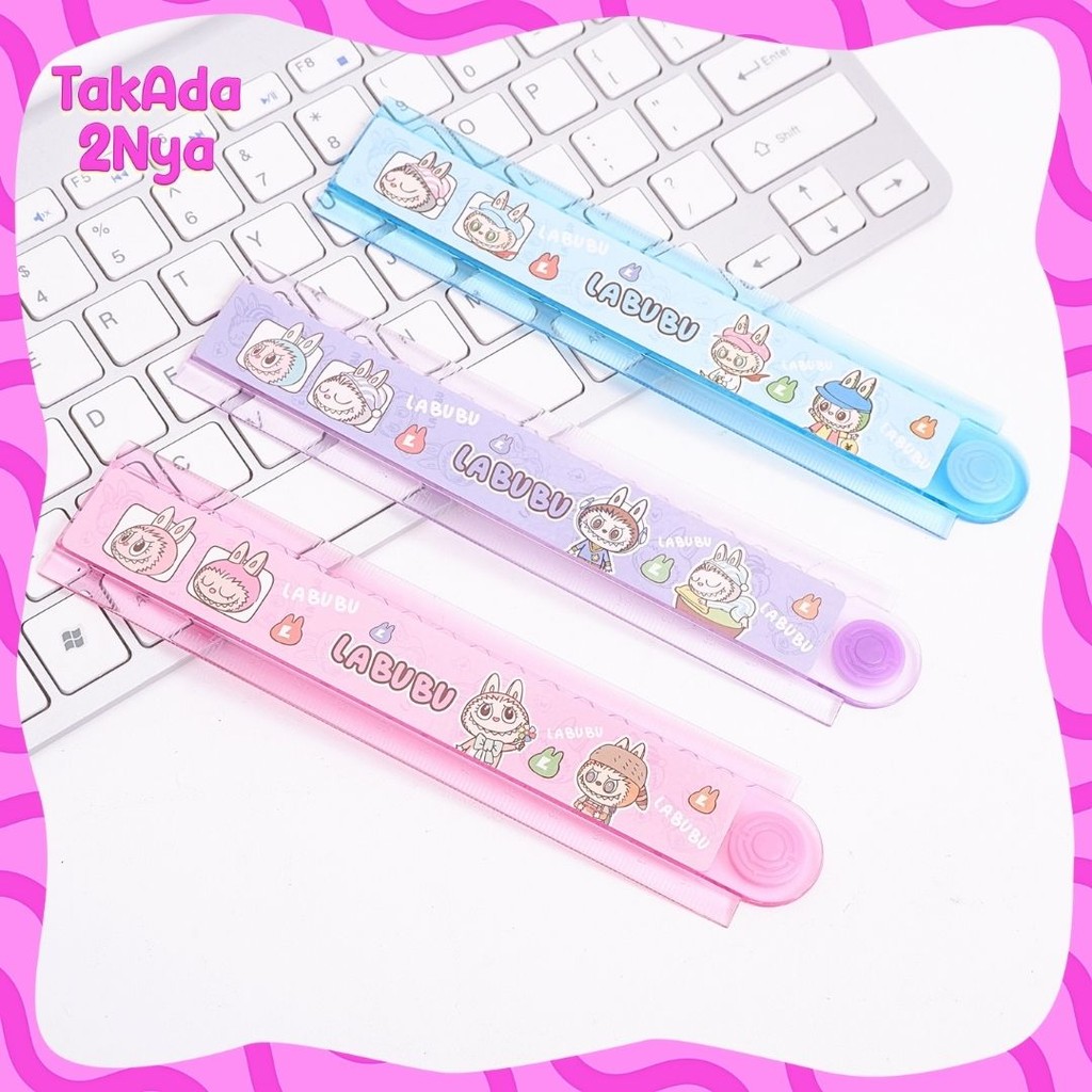 

Penggaris Lipat 30 cm Labubu PGG-1622 Mistar Garisan Lucu Unik Multifungsi Alat Anak Sekolahan Karakter Kartun Imut Lucu Unik