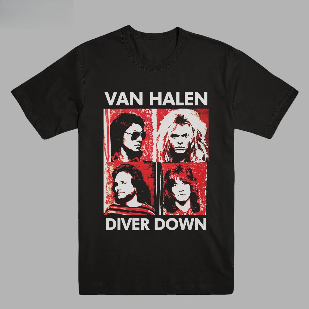VAN HALEN - DIVER DOWN | T-SHIRT |  BAND MERCH