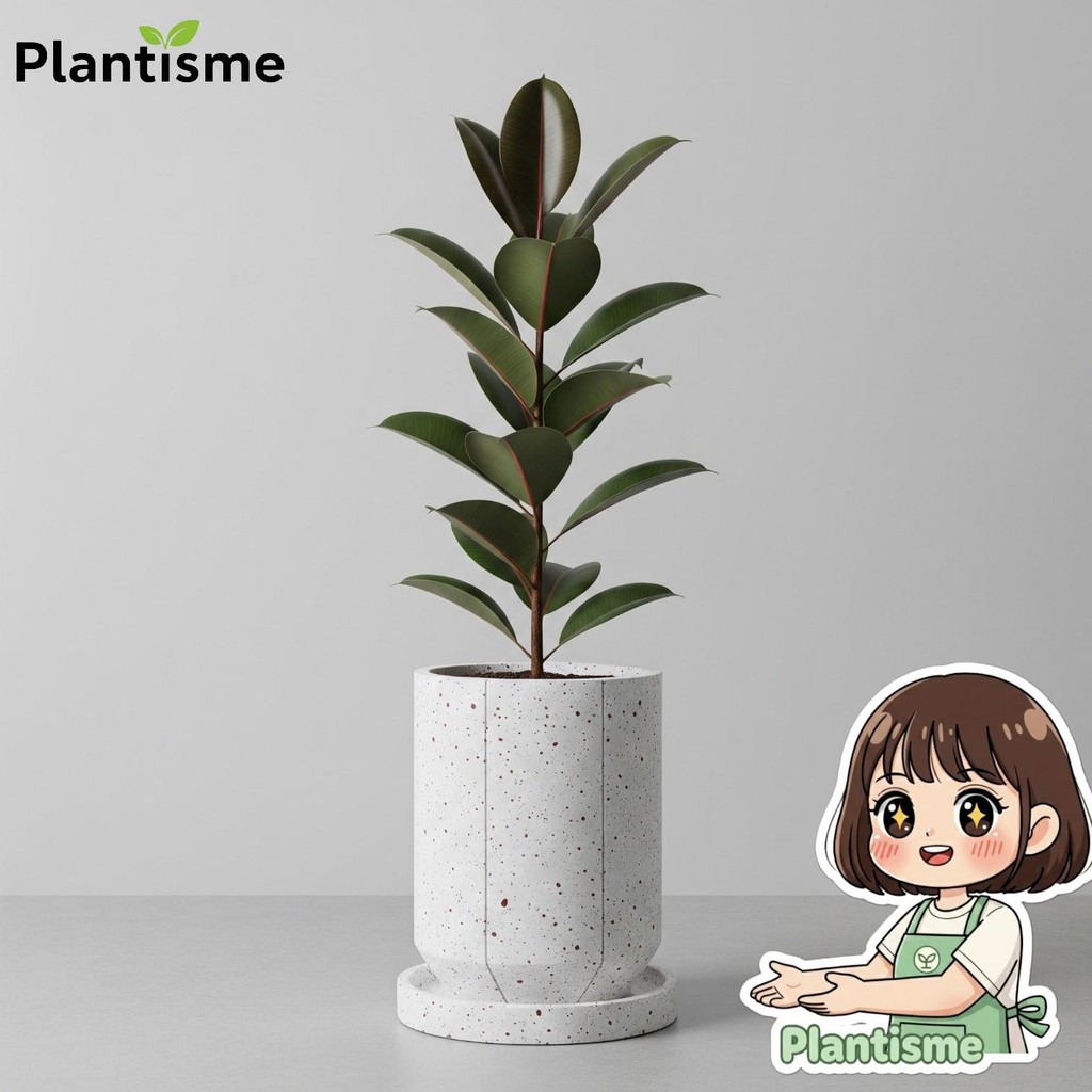 Houseplant – Rubber Plant Ficus Elastica Karet Hias Tanaman Hias Indoor Outdoor Elegant Decorative F