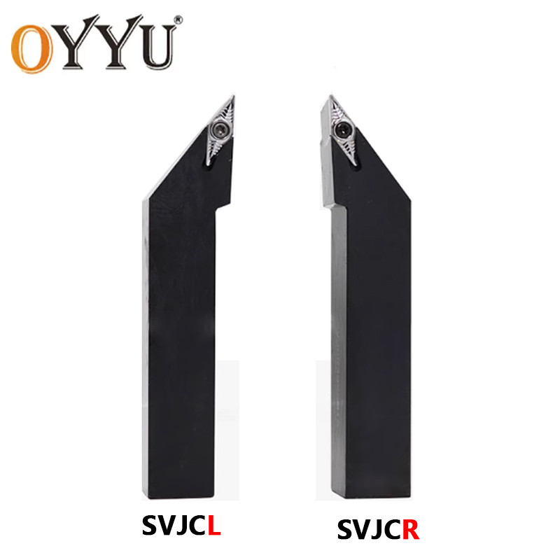 

SVJCR/L 10mm 12mm 16mm Lathe Cutter External Turning Tool Holder SVJCR1010H11 SVJCR1212H11 SVJCR1616H11 SVJCR1616H16 CNC Tool