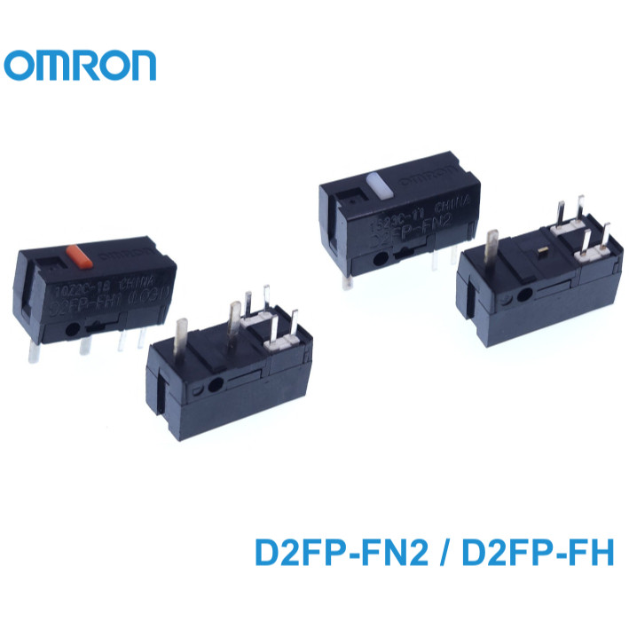 New Omron D2FP-FN2 - D2FP-FH Optical Micro Switch Mouse - Tombol Klik 6 PinPremium