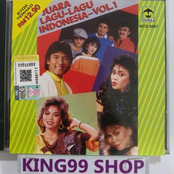 CD JUARA LAGU LAGU INDONESIA VOL.1. hetty koes endang desy ratnasari yuni shara krisdayanti ade putr