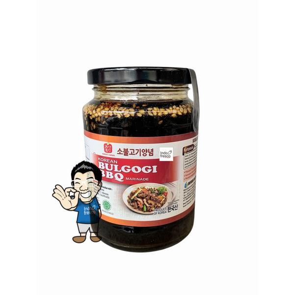 

PROMO! Jinsung Saus Bumbu Marinasi Barbekyu Korean Marinade BBQ Sauce 500g - Bulgogi BBQ