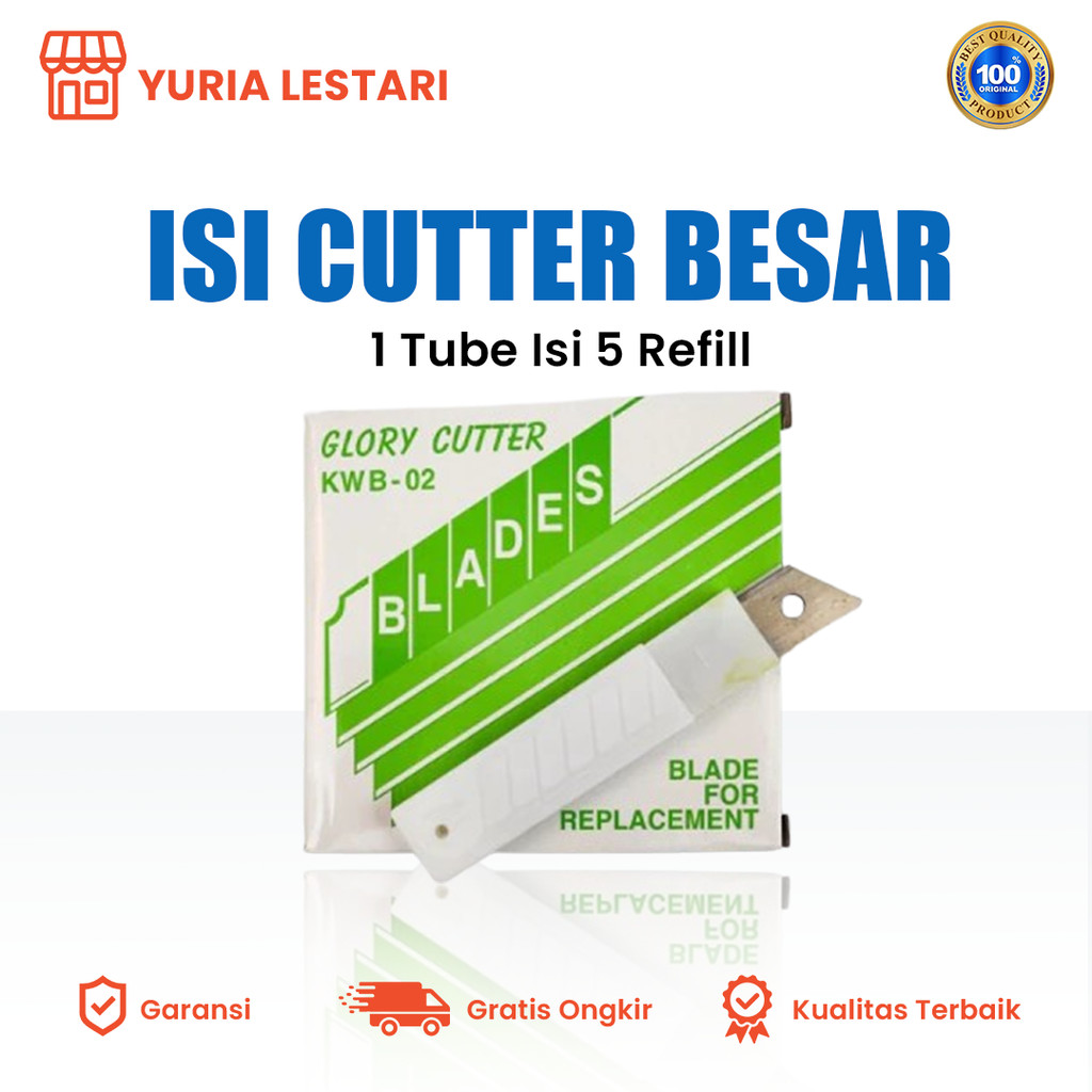 

Isi Cutter Glory Besar (1TUBE)