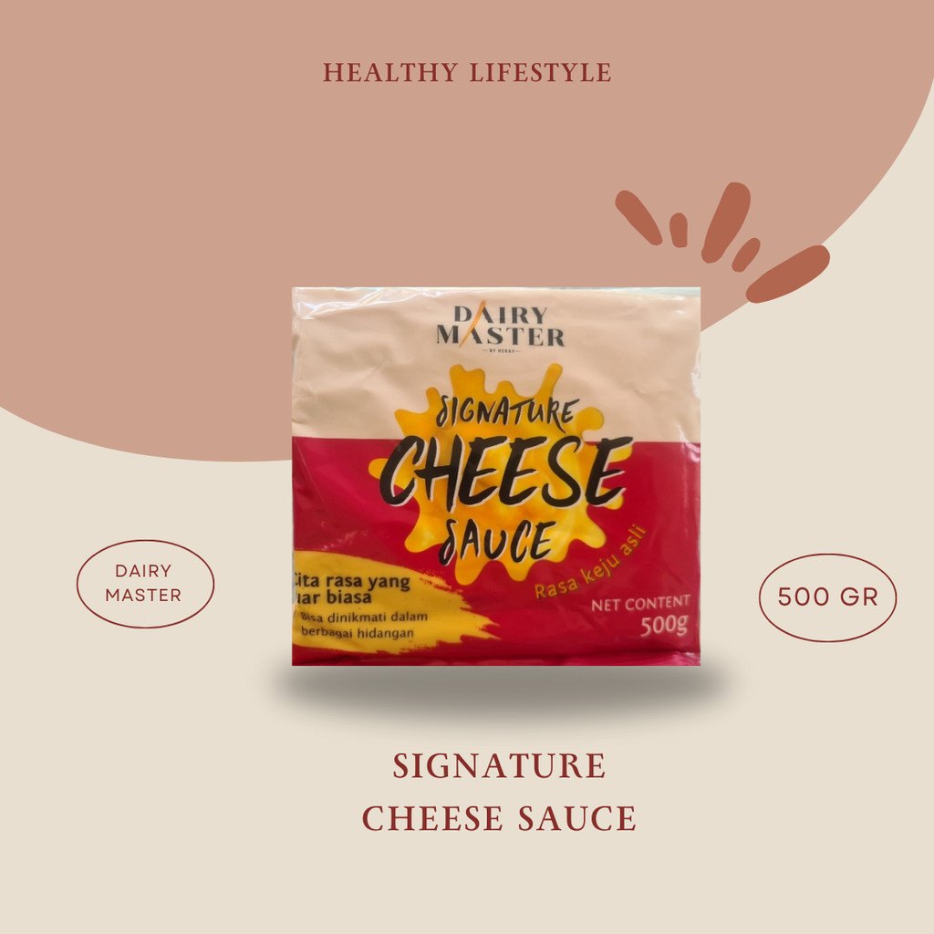 

Cheese Sauce - DairyMaster - Saus Keju Bioskop - 1 kg (variants)
