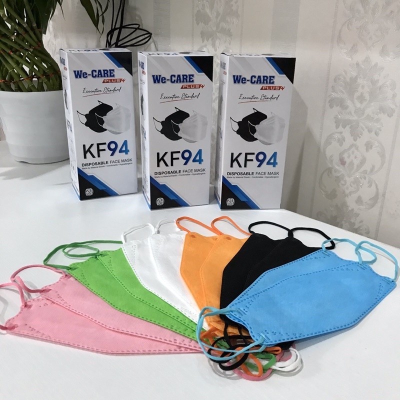 We Care Earloop KF94 masker korea isi 20pcs/Box BISA COD