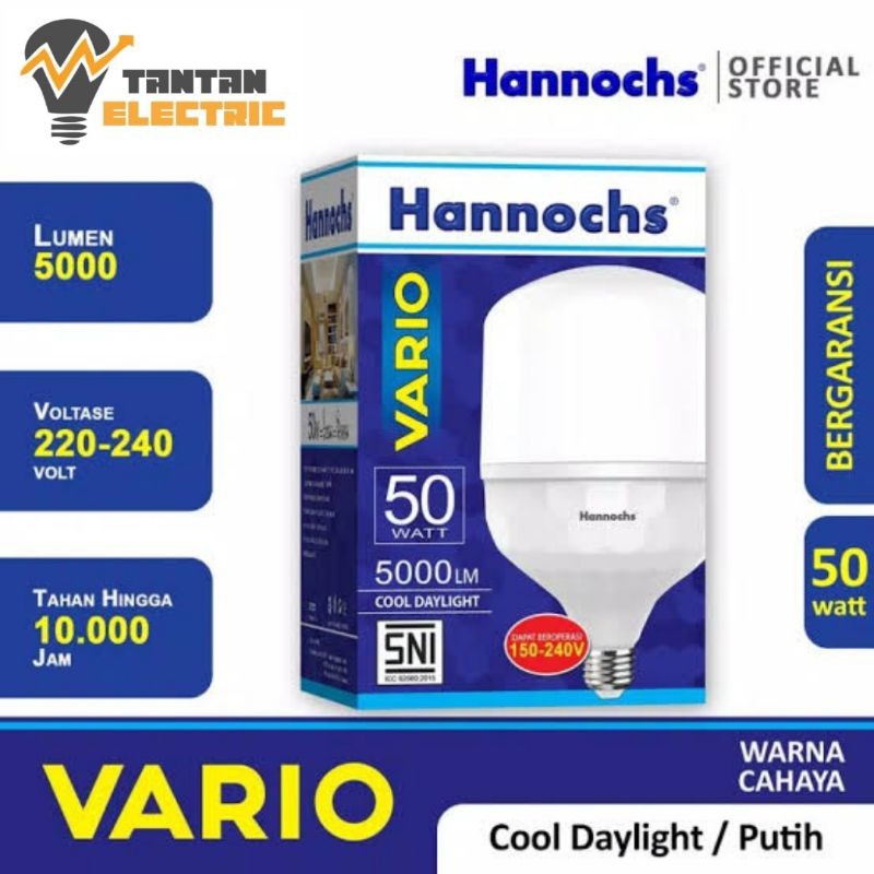 Led HANNOCHS VARIO 50 Watt / Lampu Kapsul 50 Watt Putih