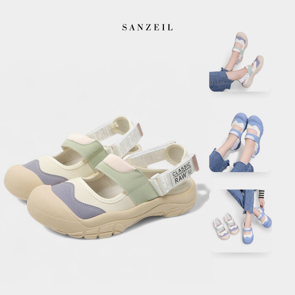 ZABRIN.ID  SANZEIL Lolita Sepatu Flat Wanita 1017