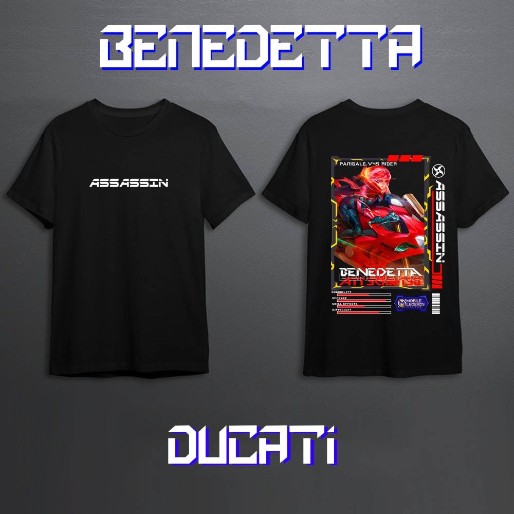 KAOS HERO MOBILE LEGEND BENEDETTA ASSASSIN FIGHTER SKIN KEREN//KAOS ML//KAOS MOBILE LEGEND//KAOS BEN