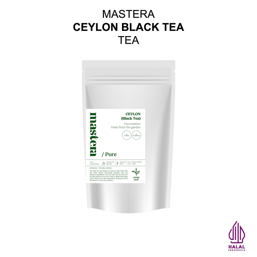

Mastera Ceylon Black Tea Teh Hitam