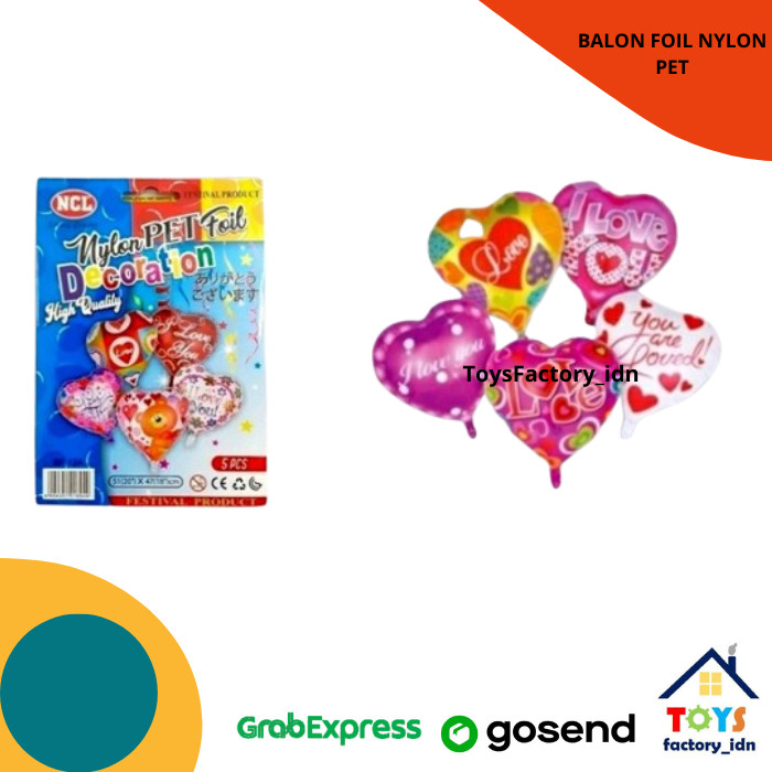 NCL Nylon Pet Foil Balon