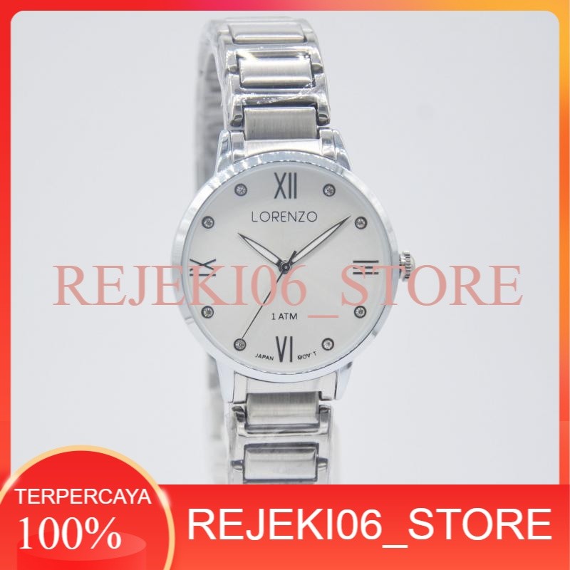 JAM TANGAN WANITA ORIGINAL LORENZO 7105L ORIGINAL GARANSI 1 TAHUN