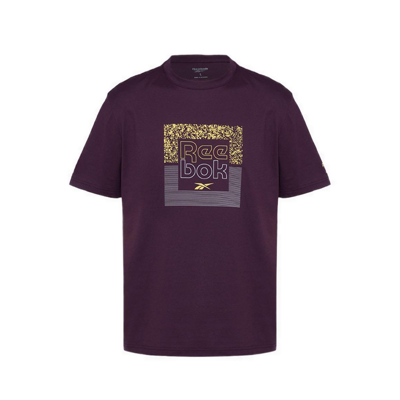 Reebok Chaman Lifestyle Men's Tee - Black Cherry