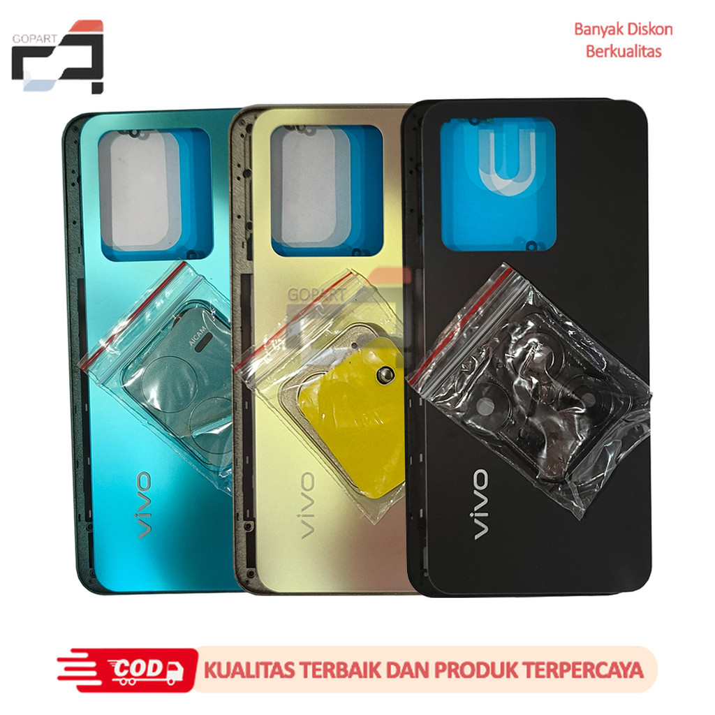 BACKDOOR + BEZEL / TUTUP BELAKANG + BEZEL / BEJEL / BAJEL / BACK COVER KESING VIVO V25 / VIVO V25E