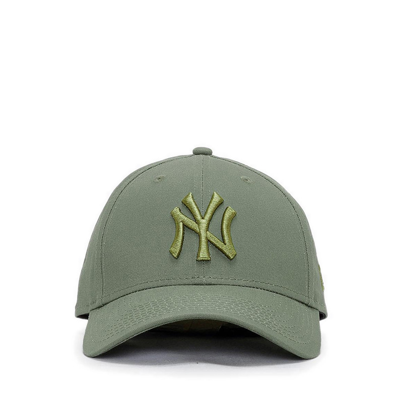 New Era 940 Embroidered Logo New York Yankees Green Bark Men's Cap - Green