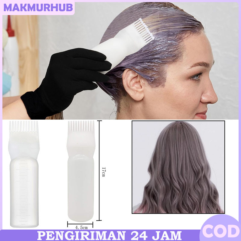 Botol Wadah Pewarna Rambut/Alat Cat Rambut/Botol Cat Rambut/Botol Tonic Rambut