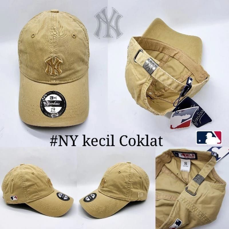 Ready topi baseball ny  premium topi pria- putih