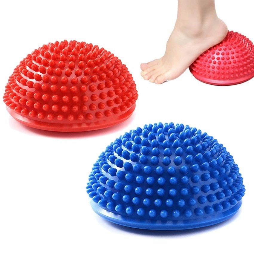 Balance Yoga Ball Half inflatable terapi keseimbangan Balance Body Balance ball