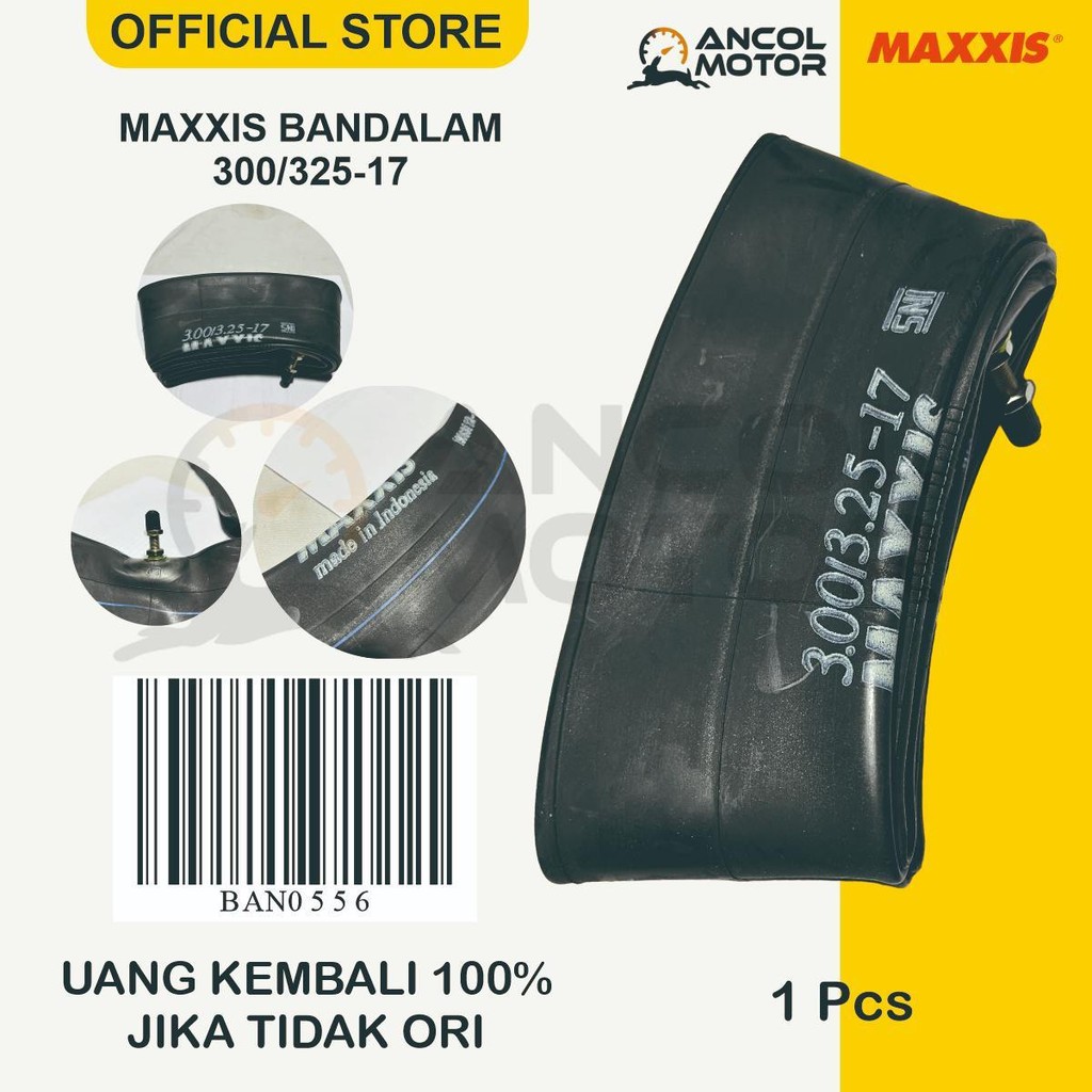 MAXXIS Ban Dalam 300/325-17 | Bandalam Honda Supra Jupiter Revo Shogun | Inner Tube Motor