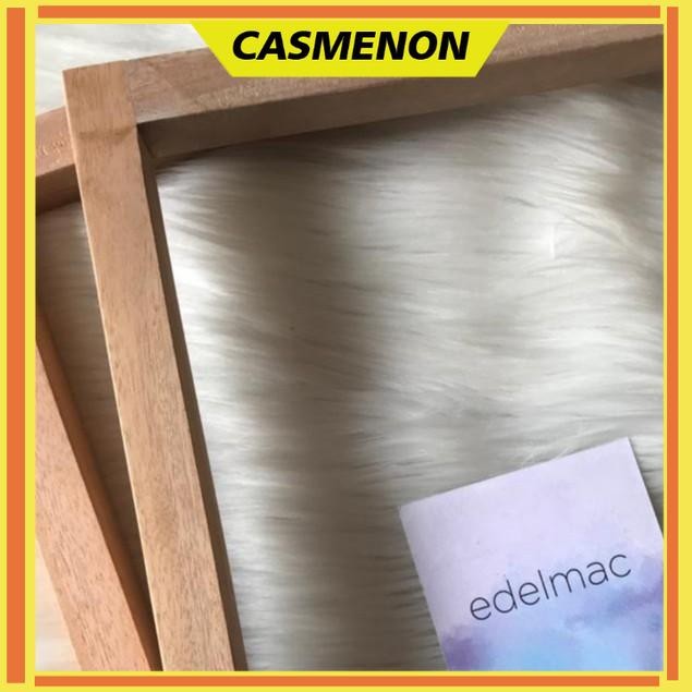 

Macrame Frem Kayu Solid | Wooden Frame - Mahoni, Tanpa Bubble Wrap