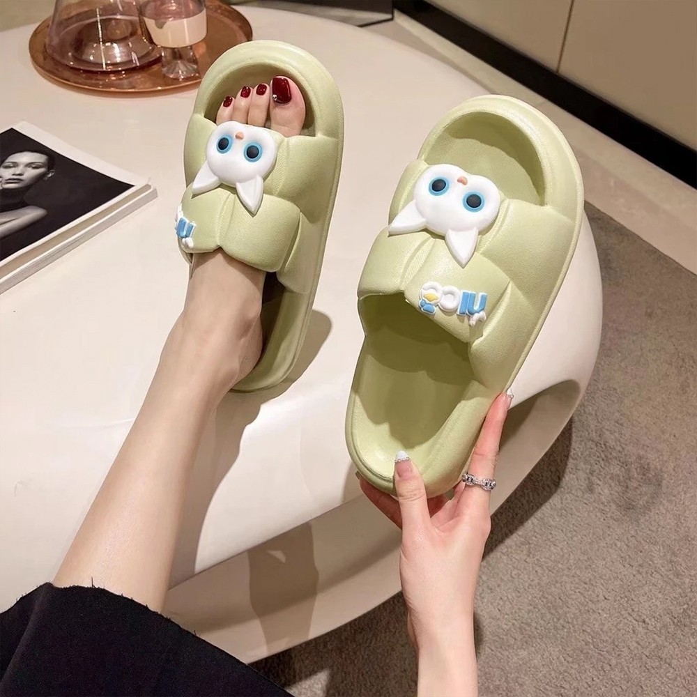 seafashion88 - SANDAL KARAKTER KUCING SANDAL KARET JELLY WANITA SANDAL SELOP WANITA SANDAL KARET