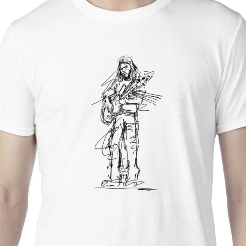 gaya jalanan David Gilmour – Pink Floyd  Dulu Rock Gitaris _00000221- kaos han Bernapas