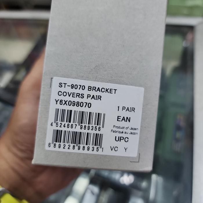 Shimano Bracket Covers ST-R9070 Hood Cover Karet Brifter Dura Ace Di2 9070 Original Shimano Best Qua