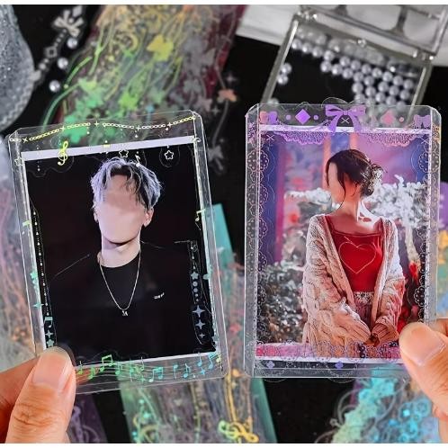 

Sticker Lace Isi 30 Lembar Hologram NIGHT FANTASY Edition Sticker Scrapbook Journal Cute Craftycharm