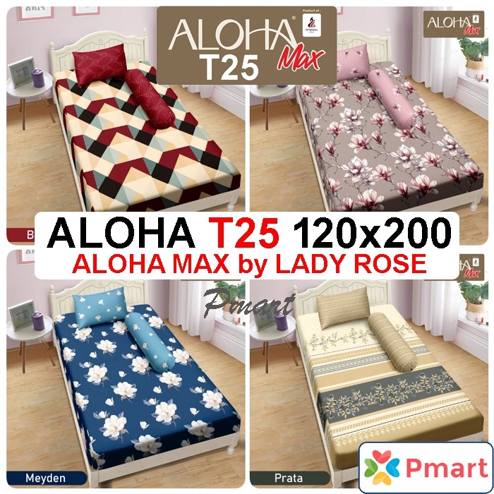 SPREI ALOHA 120x200 / SPREI ALOHA SINGLE / SPREI POLOS 120x200