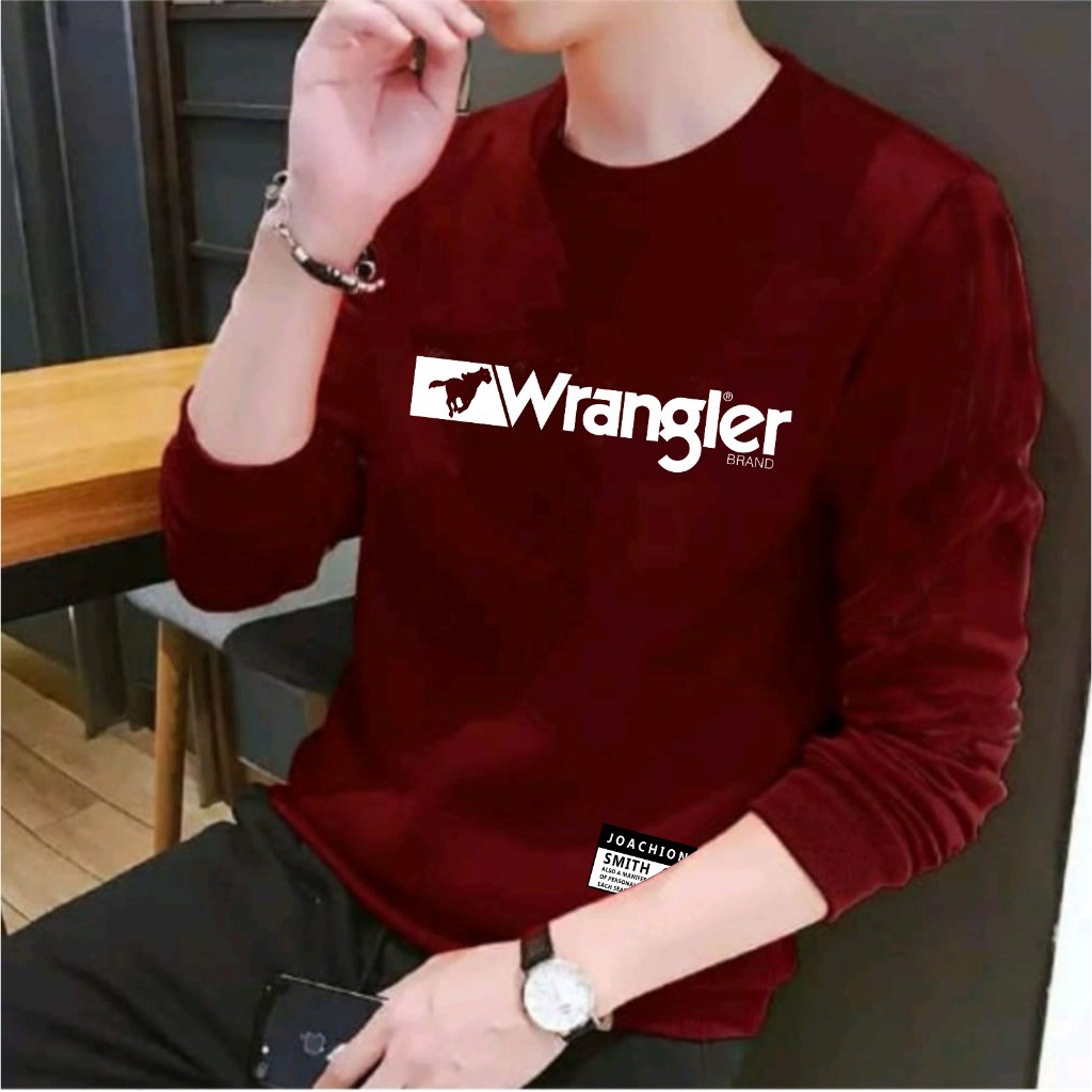 SLV Ori Sweater Keren Kaos Pria Trendy Crewneck Unisex Elegan Sweatshirt Kasual Sweter Kekinian Wran