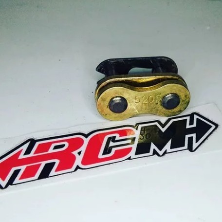 SAMBUNGAN RANTAI RANTE GOLD 520 H 520H ORI ORIGINAL SSS ASLI 520 HEAVYDUTY JAMINAN KUALITAS
