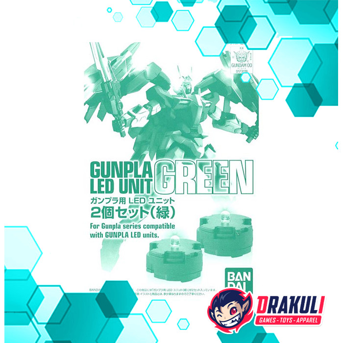 BANDAI LED Unit - Green (2pcs Set)
