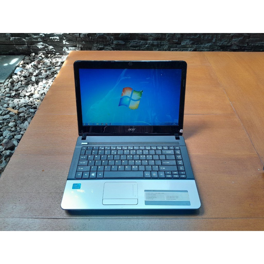 Laptop Acer Aspire slim E1-431 Intel Celeron Ram 8Gb SSD