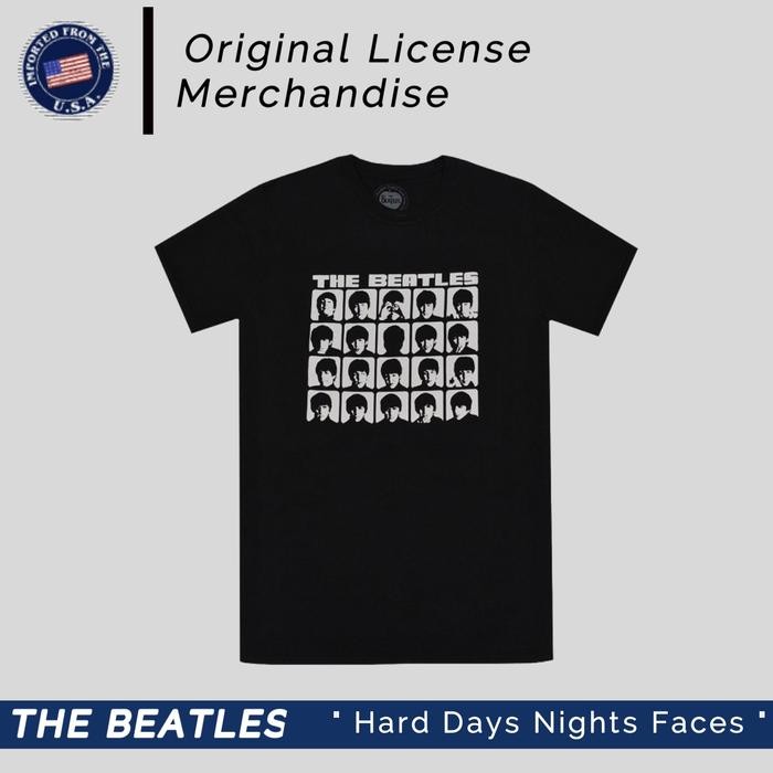 (COD) The Beatles T Shirt Kaos Band Music Original Official Tag THE BEATLES - S