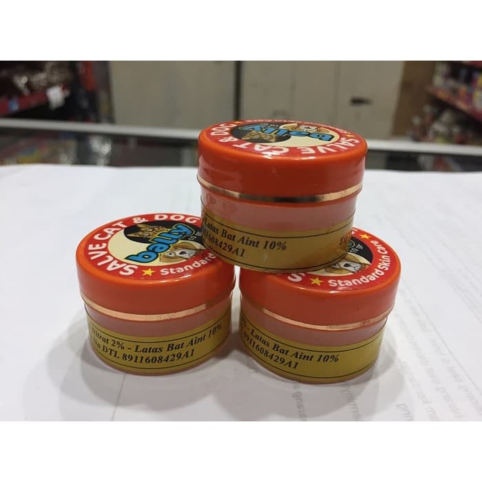 Salep jamur, luka, koreng BALLY untuk kucing dan anjing