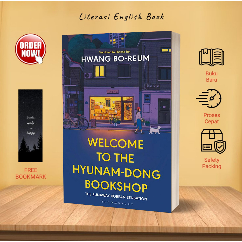 Welcome to the Hyunam dong Bookshop by Hwang Bo-reum (English)