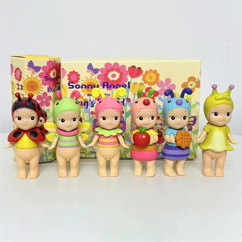 Sonny Angel Blind Box Toys Bug's World Mini Anime Action Figures Ornaments Collection Dolls Fans Chi