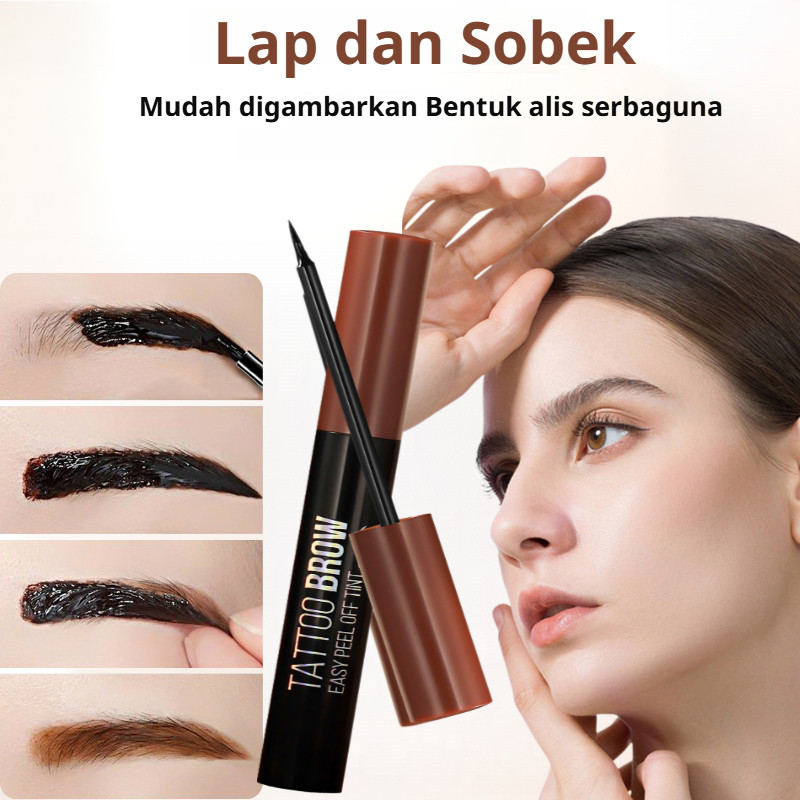 Kirim dalam 24 jam/Peel Off Brow Tint/Cat Alis Peel Off/Pewarna Alis Sementara/Pewarna Alis Peel Off