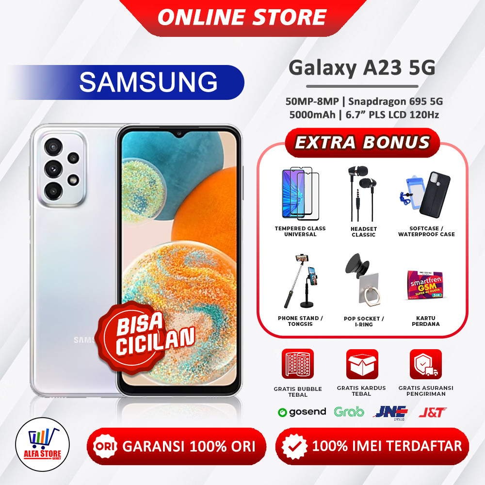 Samsung A23 5G NFC Ram 8/128 -Ram 6/128 samsung galaxy a21s 3/32gb Garansi Resmi