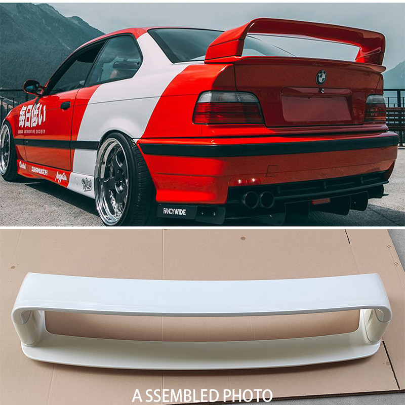 1990-2002 For BMW E36 M3 GT Style high quality ABS  Rear Spoiler E36 Series 3 coupe Y paint by E36 s